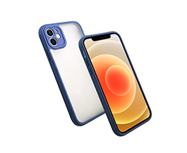 iPhone 12柔彩肤感手机壳全包镜头款