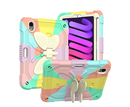 炫彩蝴蝶支架iPad全包保护套