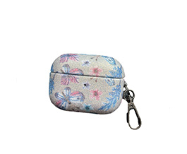 Airpods 全包闪粉花朵蝴蝶 保护套