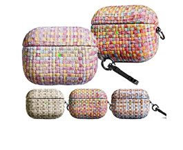 Airpods 皮革小香风编织纹 耳机套