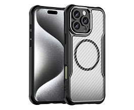 苹果iPhone 16 手机壳苹果碳纤维PC磁吸保护壳