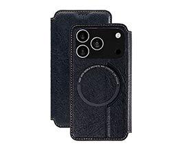 iPhone17插卡翻盖手机皮套