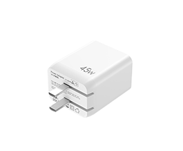 PD45W充电器双c口折叠充电头快充