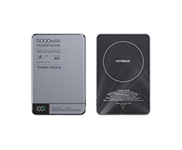 新款超薄合金磁吸充电宝pd20w快充