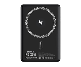 新款超薄磁吸充电宝PD20W双向5000毫安